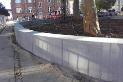 Betoformos betoninė atraminė sienutė