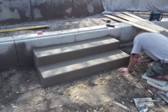betoniniu laiptu liejimas darbo procesas