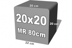 betoninė forma 20x20
