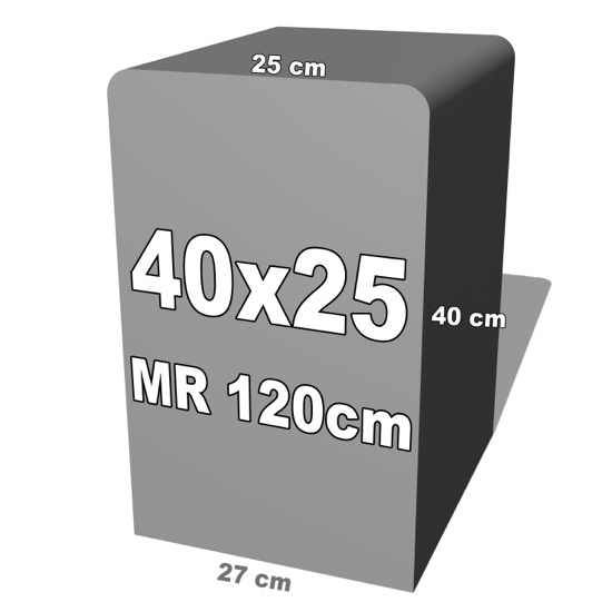 betoninė forma 40x25