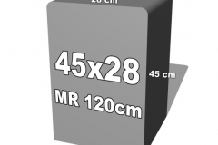 betoninė forma 45x28