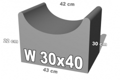 W30x40 betoninis latakas