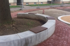 Liejami betoniniai suoliukai
