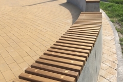 concrete bench betoninis suoliukas