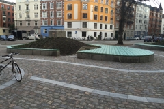 Betoformos betoniniai suoliukai miestui