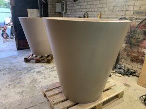 Concrete pots and other non-standard products